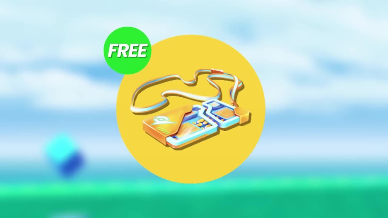 A game screen shows a large raid pass icon on a yellow circle with a green FREE badge.