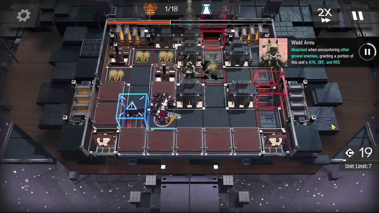 A tactical view of a battlefield in the TA-1 map with operators deployed including Blaze on the right side.