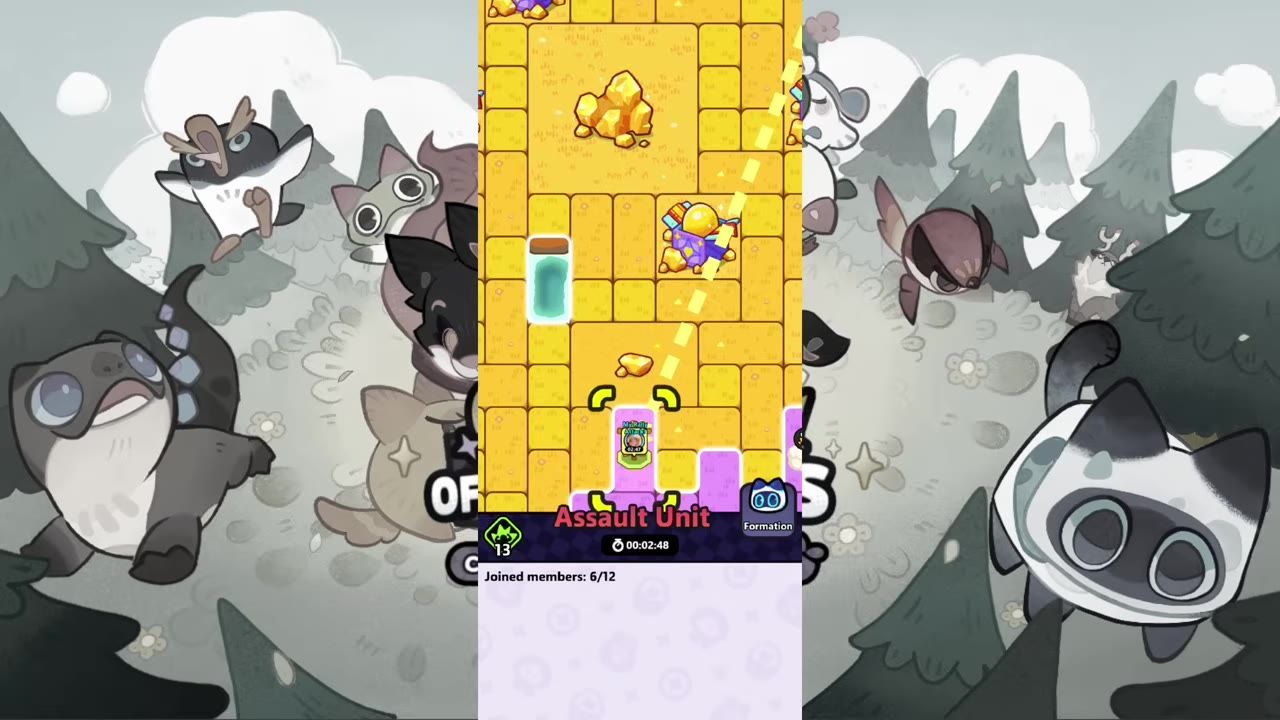 A game screen showing rally rewards including energy drinks and rally information.